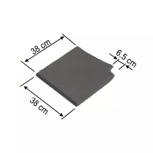 Bordo piscina Rossena ANGOLO RETTO 38 x 38 cm - Antracite