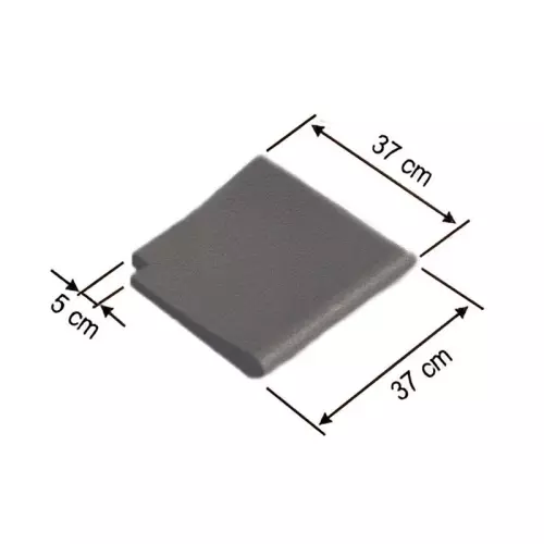 Bordo piscina Rossena ANGOLO ROVESCIO 37 x 37 cm - Antracite