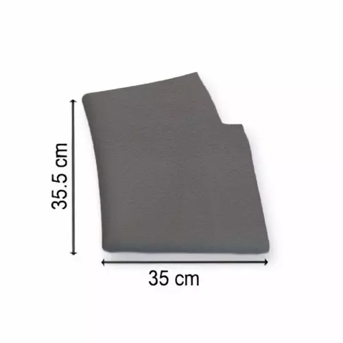 Bordo piscina Rossena ANGOLO DESTRO SCALA ROMANA 35 x 35.5 cm - Antracite