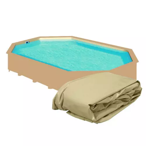 Liner di ricambio sabbia per piscine in legno NORTHWOOD ottagonali allungate, varie misure