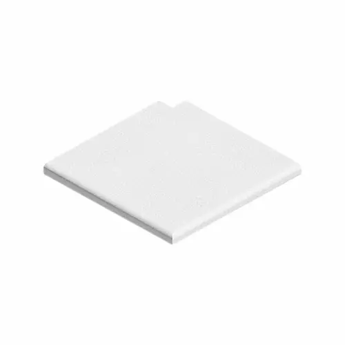 Bordo piscina piatto Bianello ANGOLO ROVESCIO - Bianco