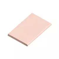 Bordo piscina piatto Bianello ROSA