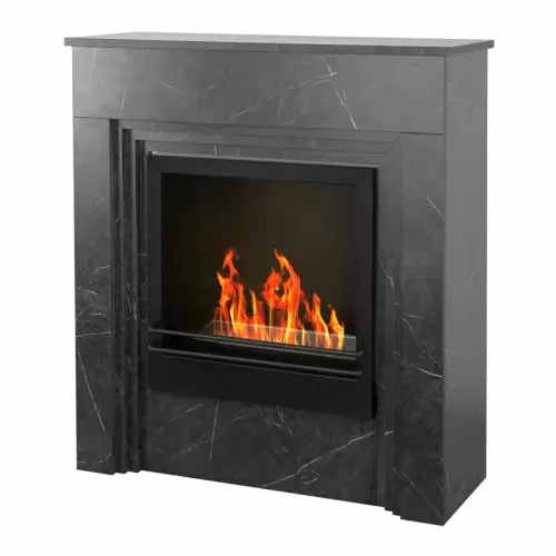 Camino a bioetanolo da terra BELLINI 3,2 kW : Nero effetto marmo