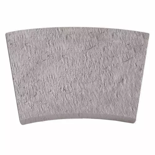 Bordo CURVO A RAGGIO grigio vintage per piscina