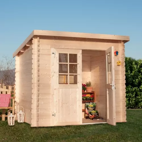 Casetta in legno POLLINO 3,00 x 3,00 x h 2 m
