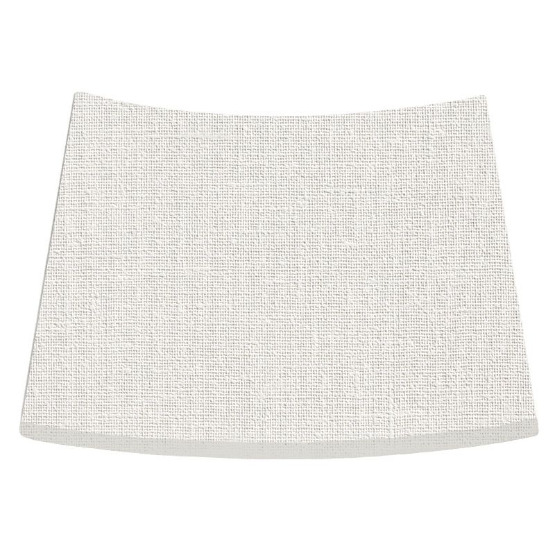 Bordo piscina Velluto BIANCO a Raggio Rovescio