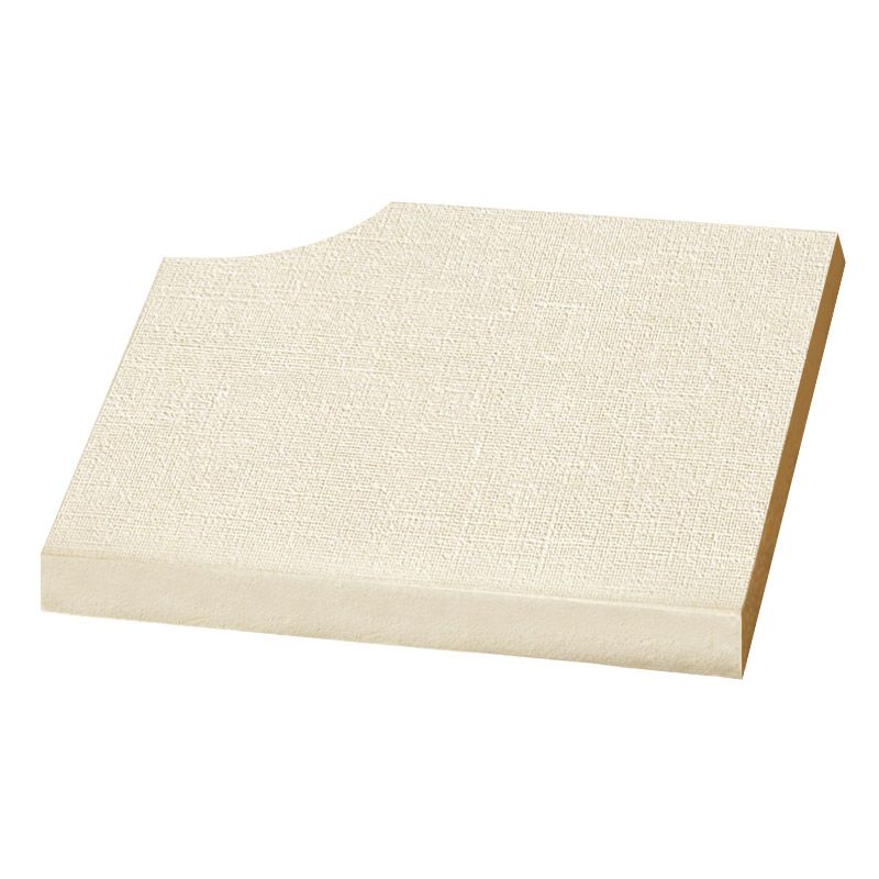 Bordo piscina Velluto SABBIA Angolo retto curvo