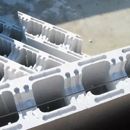 Casseri in polistirolo per piscina dritti, Italika® Blok - confezione da 20 pezzi