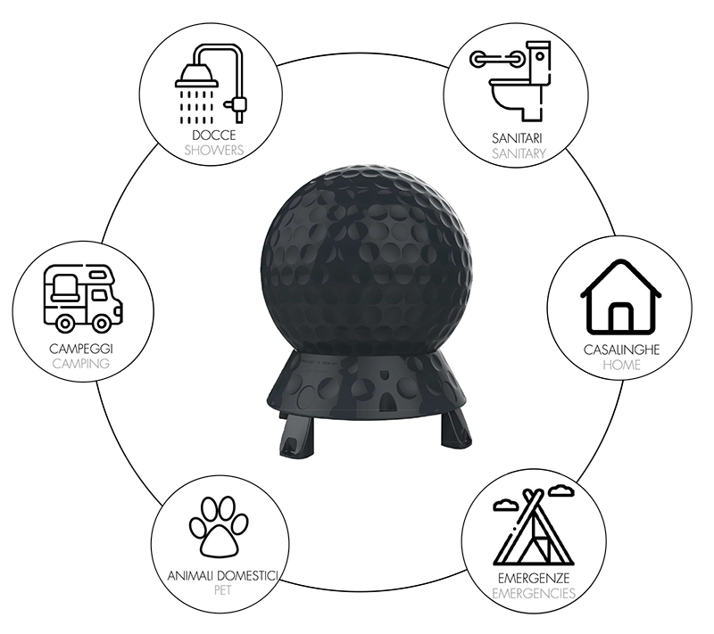 Collettore solare ibrido HOT BALL by Arkema