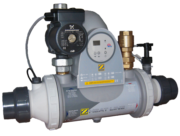 Scambiatore di calore multitubolare senza circolatore Zodiac