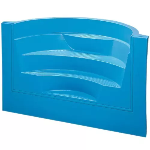 Scala Romana per piscina TRANSAT h 1,50 m con 4 scalini per posa su liner