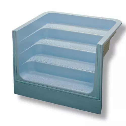 Scala Romana per piscina SQUARE h 1,20 m con 4 scalini per posa su liner