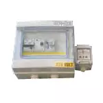 Quadro Elettrico con salvavita e presa fari per 1 pompa 1,5 - 2 hp Trifase