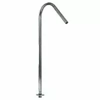Cannone ad acqua CORFU per piscina - Inox 316 Lucido