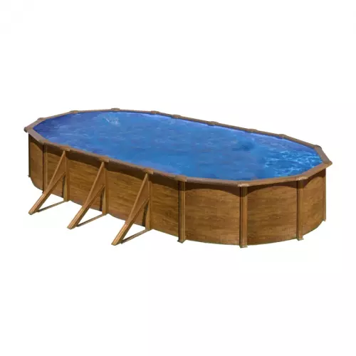Piscina Fuori Terra Ovale Gre PACIFIC 730 - 7,30 x 3,75 h.1,20 m