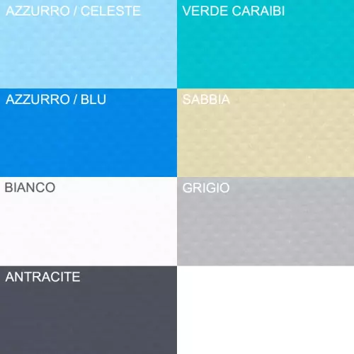 Rivestimento Liner ALKORPLAN T2000 in PVC h 2,05x25 m - 51,25 m²