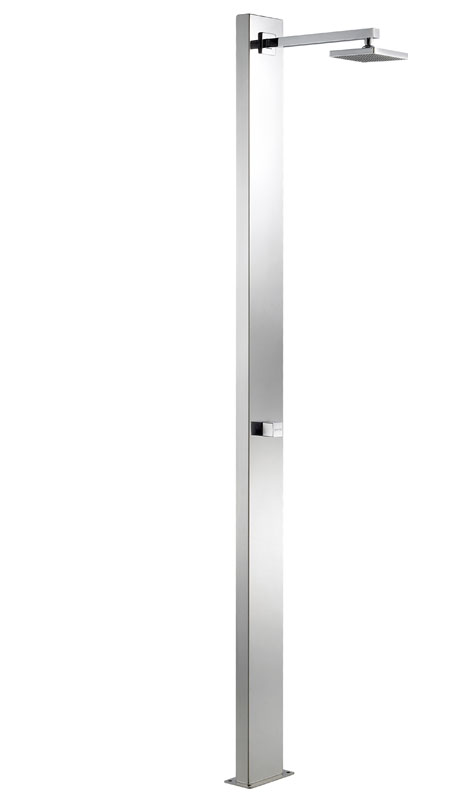 Doccia da esterno NIAGARA in acciaio 304
