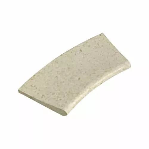 Bordo CURVO A RAGGIO Champagne sabbiato antiscivolo per piscina