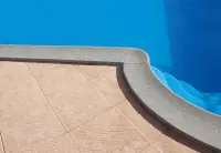 Bordo piscina sagomato GRIGIO SABBIATO antiscivolo
