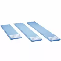 Tavola per trampolino Azzurro cielo 1,40 m con fori