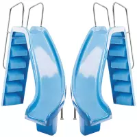 Scivolo per piscina Curvo AQUA h 1,78 m