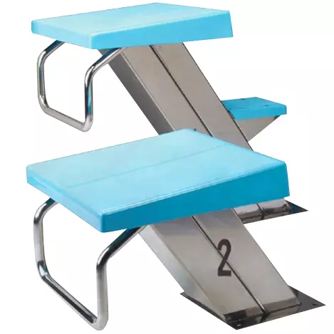 Blocco di partenza per piscina 316 700 antiscivolo