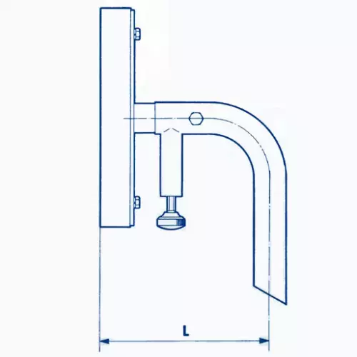 Supporto per pannello di virata